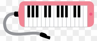 Melodica Pianica Musical Instrument Clipart - 鍵盤 ハーモニカ イラスト フリー - Png Download