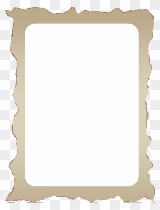 Parchment Border - Paper Clipart