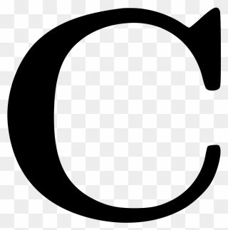 L Vector Letter Suggest C Clipart And Clipart C - Letter C Clipart - Png Download