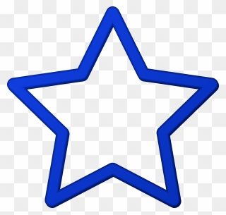 Star Clipart Blue - Png Download