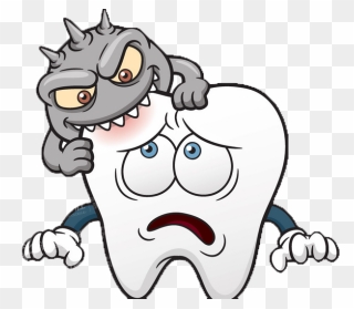 Tooth Decay - Tooth Decay Kids Cartoon Clipart
