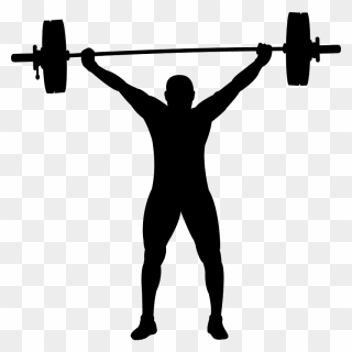 Weight Lifting Vector Clipart