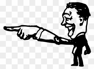 Hand,finger,arm - Drawing Of A Pointing Finger Clipart