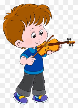 Play The Violin Clipart - Png Download