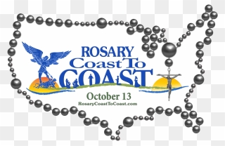 Rosary Coast To Coast Logo - Rosary Coast To Coast Clipart