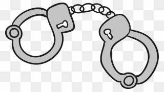 Handcuffs Clip Art - 8th Amendment Drawing Easy - Png Download
