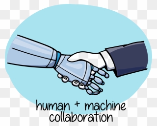 Procurement Ai Human Machine Collaboration - Human Machine Collaboration Icon Clipart