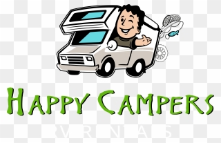 Happy Driver With Moving Truck Clipart