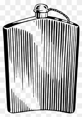 Hip Flask - Hip Flask Clipart - Png Download