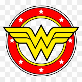 #geek #comic #wonderwoman - Clipart Super Hero Logos - Png Download
