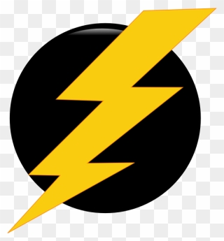 Zapper Logo Clip Art At Clker - Cartoon Lightning Bolt - Png Download