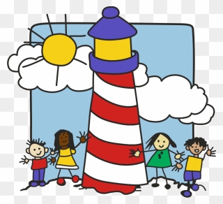 Children Lighthouse Clipart - Png Download