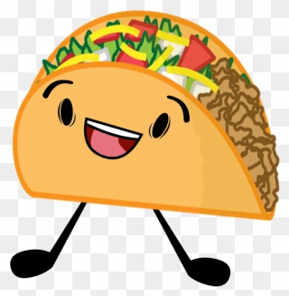 Taco Clipart Object Shows - Walking Taco Clip Art - Png Download