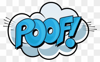 Transparent Poof Png - Poof Clip Art