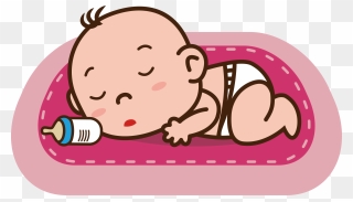 Cartoon Sleeping Baby Png Clipart