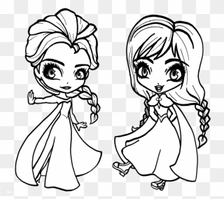 Coloring - Baby Frozen Coloring Pages Clipart