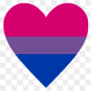 #biromantic #bisexual #bi #biflag #bipride #pride #lgbt - Bisexual Heart Transparent Clipart