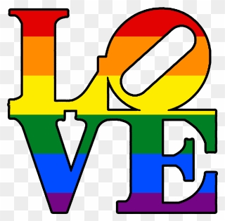 On The Desktop Backgrounds, Love, Type File - Lgbt Love Is Png Clipart