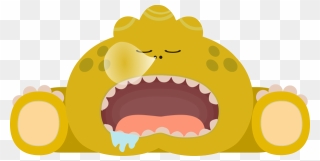 Photo By Goodfreephotos - Sleepy Monster Clipart