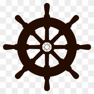 Transparent Ship Steering Wheel Clipart - Ship Steering Wheel Png