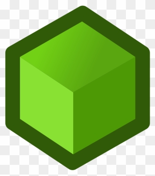 Cube Green Png Clipart