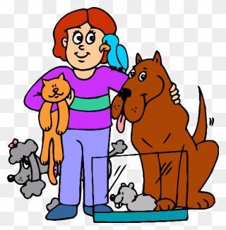 People And Animals Clipart - Png Download