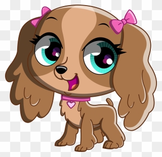 Shivering Dog Clipart - Littlest Pet Shop Cartoon Dog - Png Download