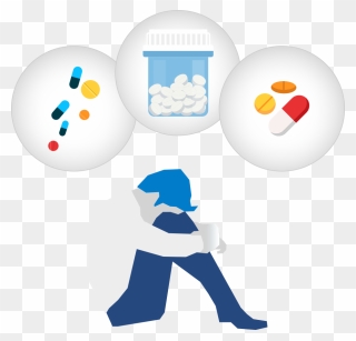 Are Prescription Drugs Addictive - Illustration Clipart