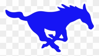 Mustang Clipart Central Middle School - Smu Mustangs - Png Download