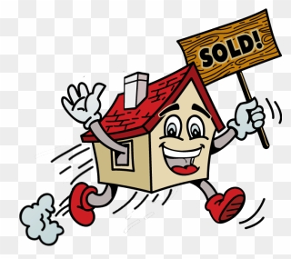 Possession Clipart Home Ownership - Clip Art House Sold - Png Download
