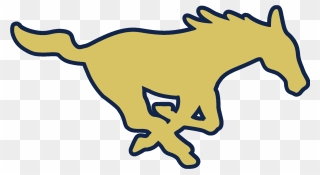 School Logo - Fountain Central Mustangs Clipart