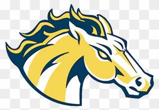 Breck Mustangs Logo Clipart