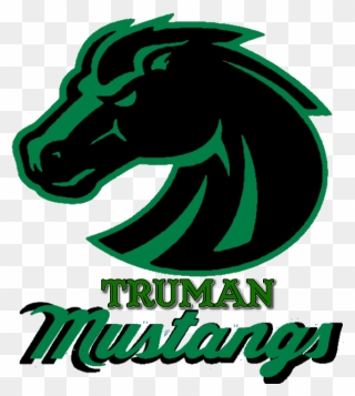 Truman High School Mustangs Clipart
