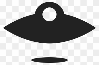 Flying Saucer - Circle Clipart