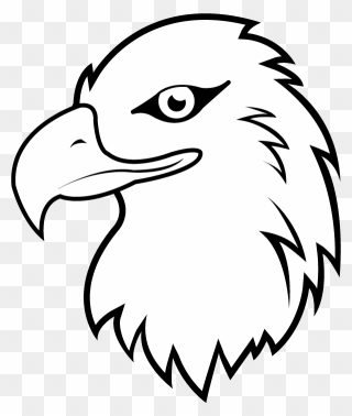 Eagle Clipart Black And White - Clip Art Black And White Eagle - Png Download