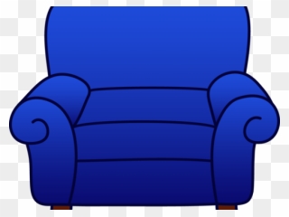 Living Room Chair Clipart - Png Download