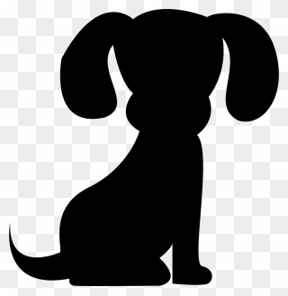 Dachshund Yorkshire Terrier Puppy Bichon Frise Clip - Silueta De Animales Perro - Png Download