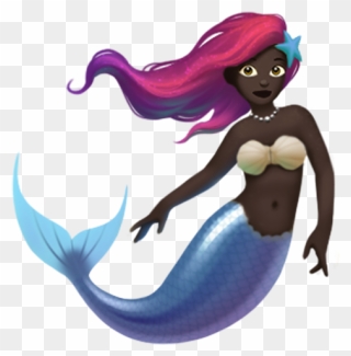 Iphone Mermaid Emoji Png Clipart