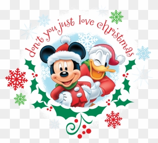 Mickey Mouse Christmas Clipart