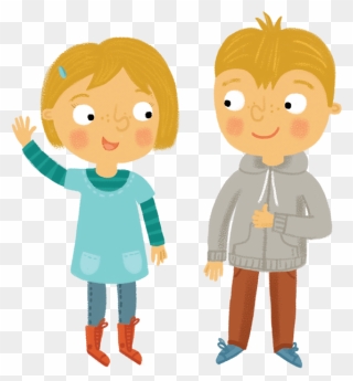 Go Gaelic Gaelic Language Learning In Scotland From - Children Greeting Each Other Clipart