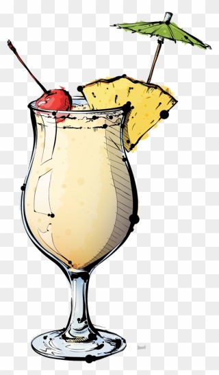 The Ultimate Guide To - Pina Colada Clipart - Png Download