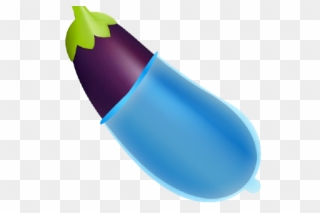 Condom Emoji Created By - Eggplant Emoji Transparent Background Clipart