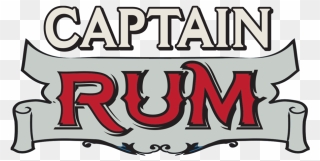 Captain Rum Sized - Illustration Clipart