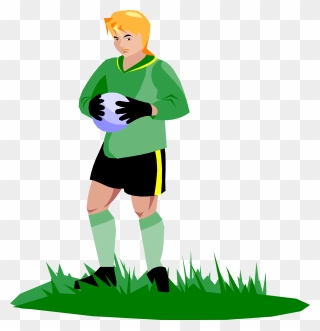 Soccer Goalie Clipart - Soccer Clipart Goalie - Png Download