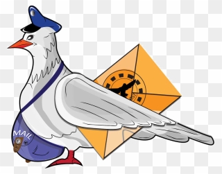 Pigeon Post Clipart