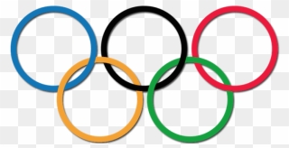 Olympic Rings, Watch Olympics Without Cable Through - Transparent Background Olympic Rings Png Clipart