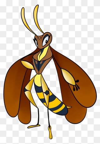 Anthro Wasp Clipart