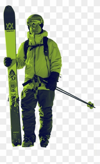 Skiing Clipart Ski Gear - Skier Png Transparent Png