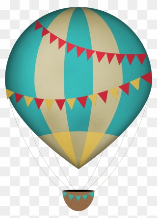 Air Vintage Transparent & Png Clipart Free Download - Clipart Hot Air Balloon Png