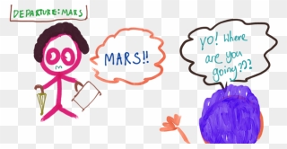 You Going To Mars Clipart